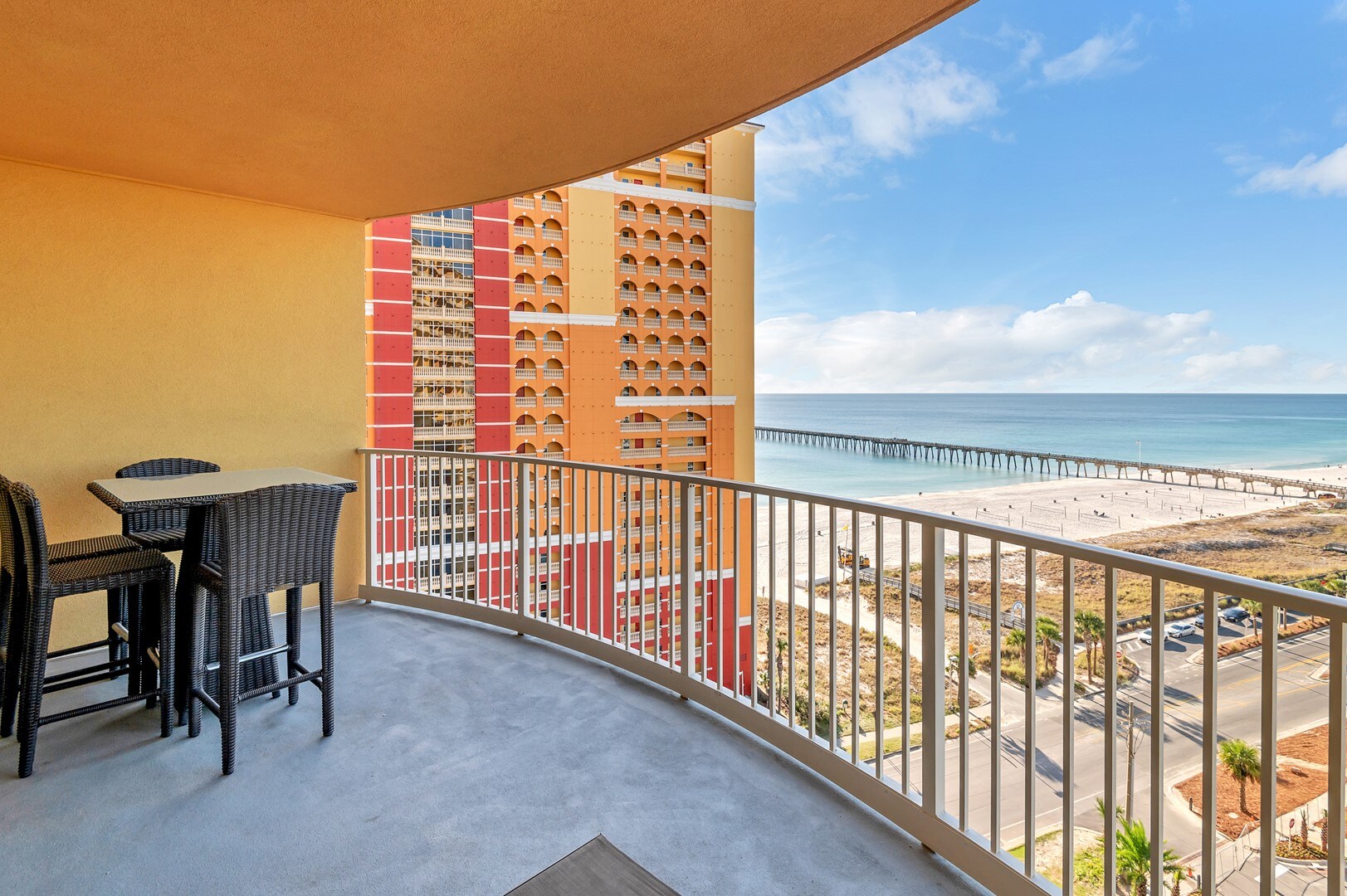 Spacious Balcony with Incredible Views