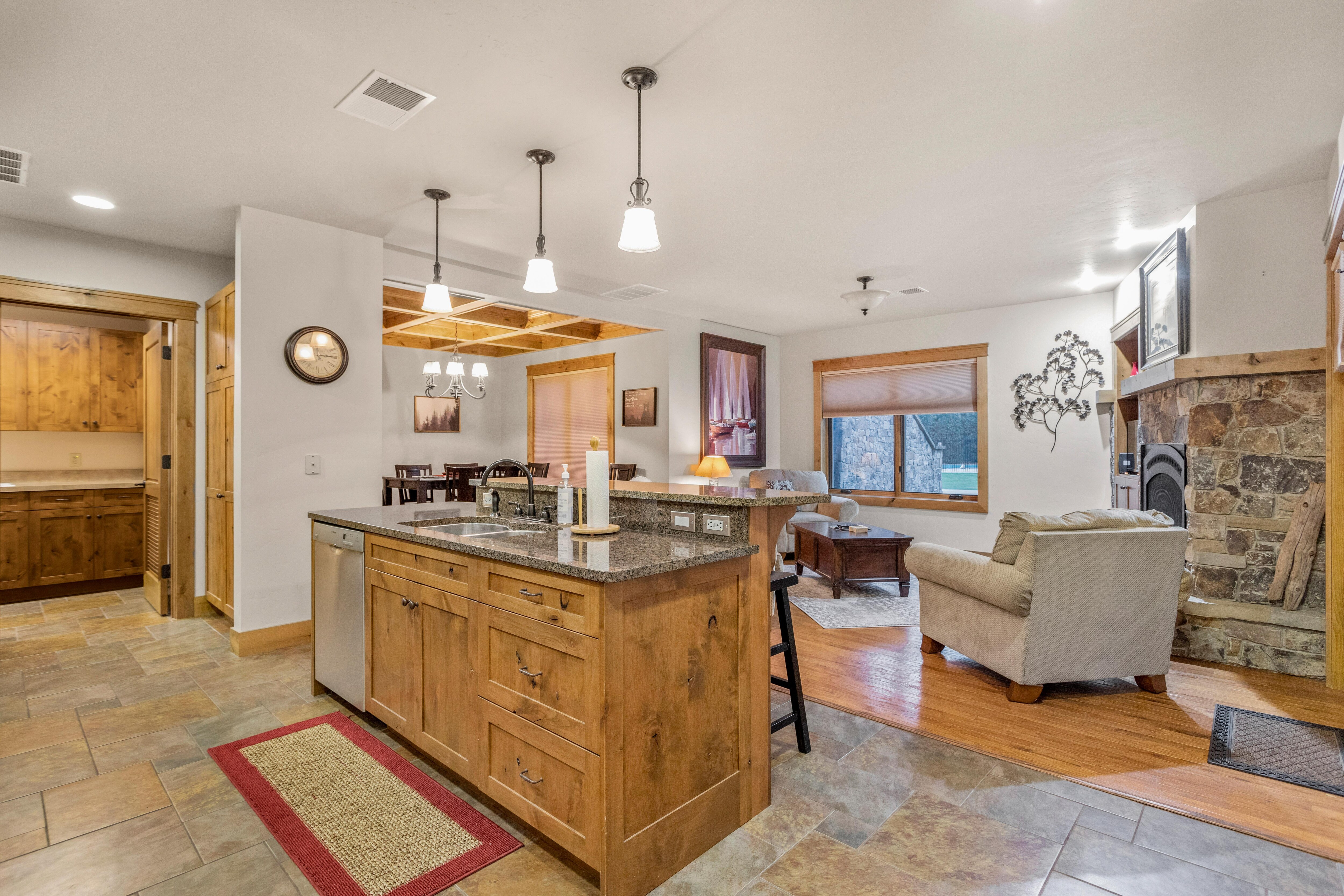 Ample counter space for meal prep | Main Level