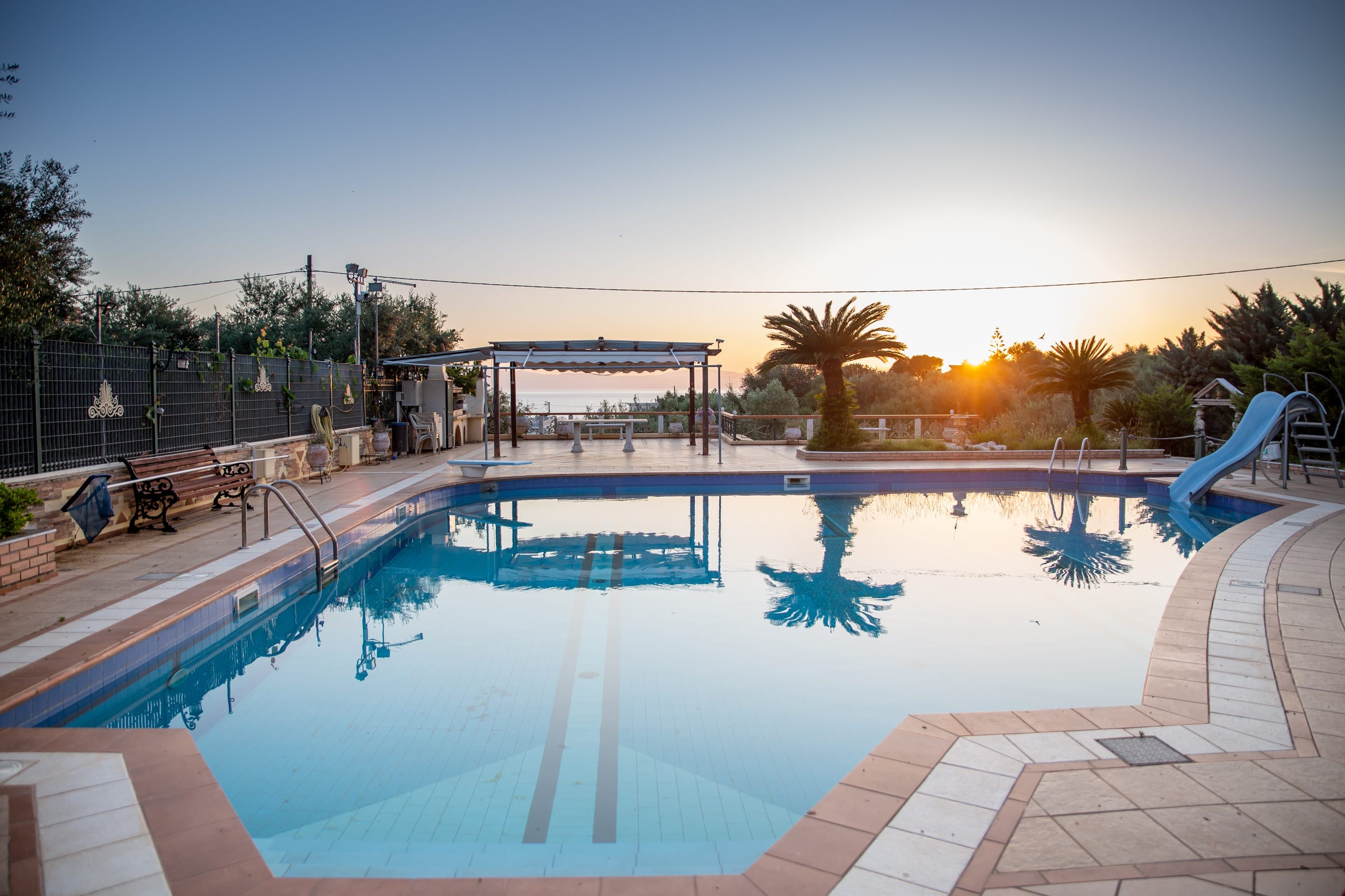 Property Image 2 - Palaiochora Poolside Retreat - Sea Sunset Rooftop