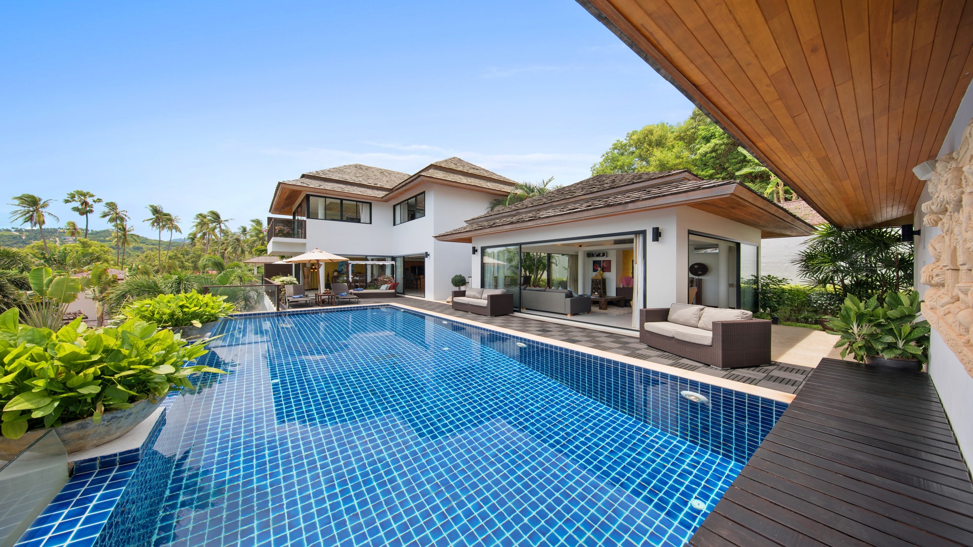 Property Image 1 - Tranquil Villa with Infinity Pool and Sea Views