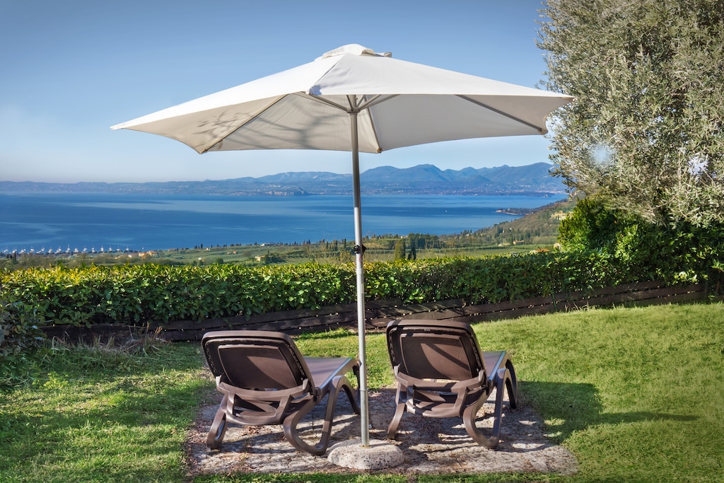 Lake view from the garden