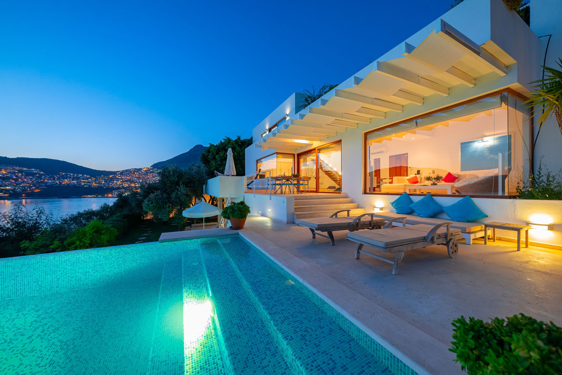Property Image 1 - Kalkan Luxury Villa with Stunning views and 2 Pools