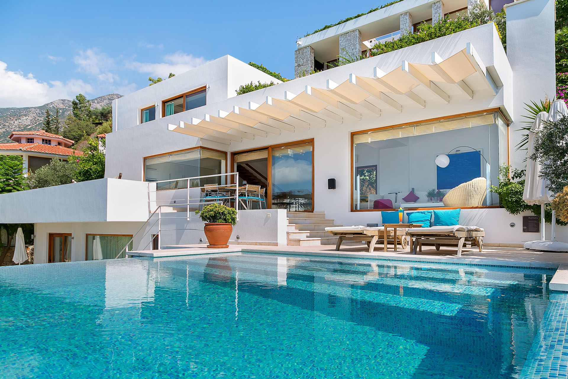 Property Image 2 - Kalkan Luxury Villa with Stunning views and 2 Pools
