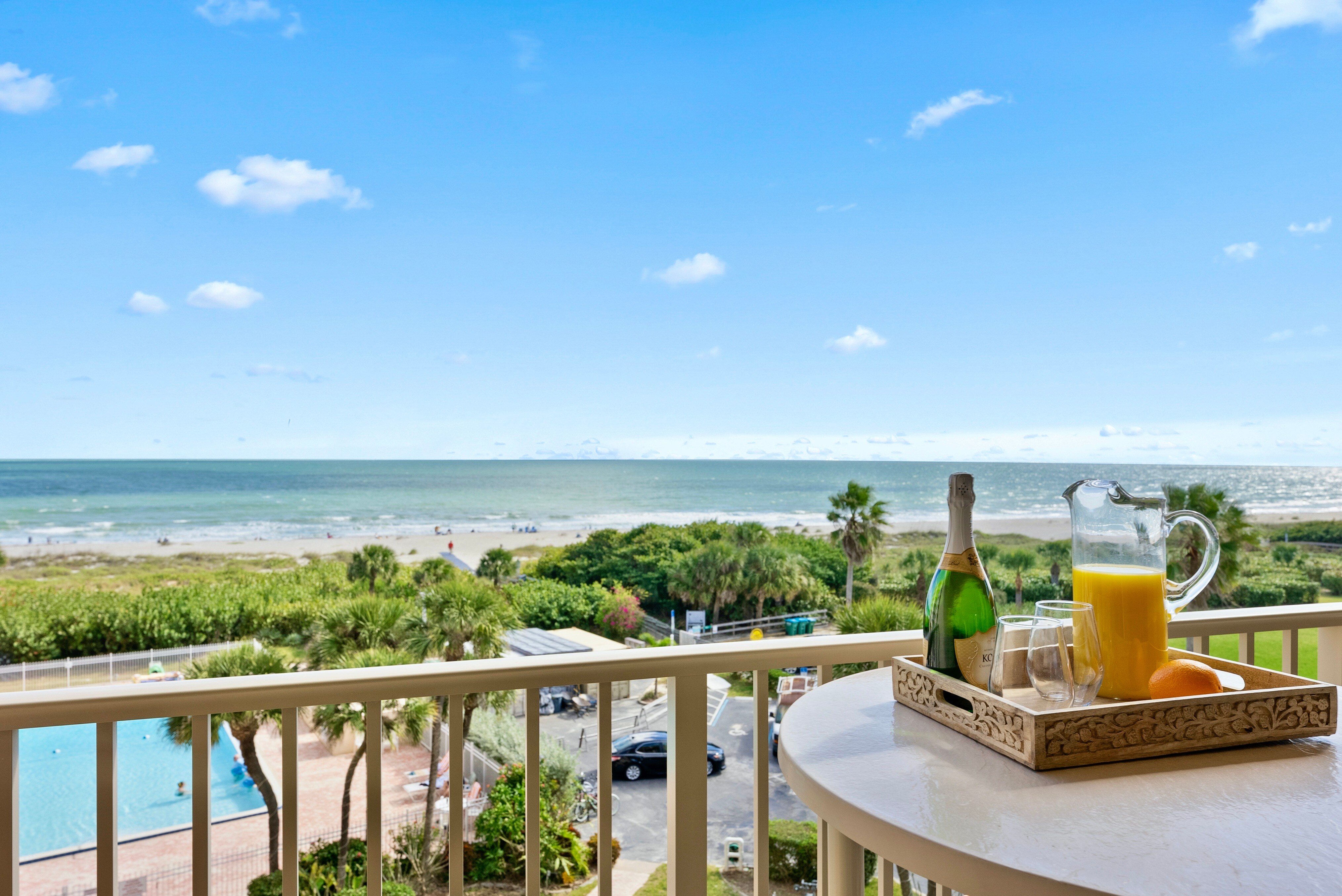 Beautiful direct ocean views from the 5th floor!