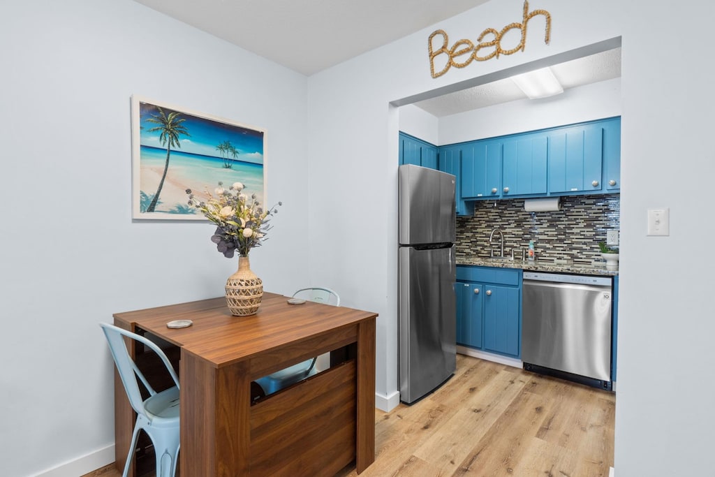 Kitchen and Dining Area