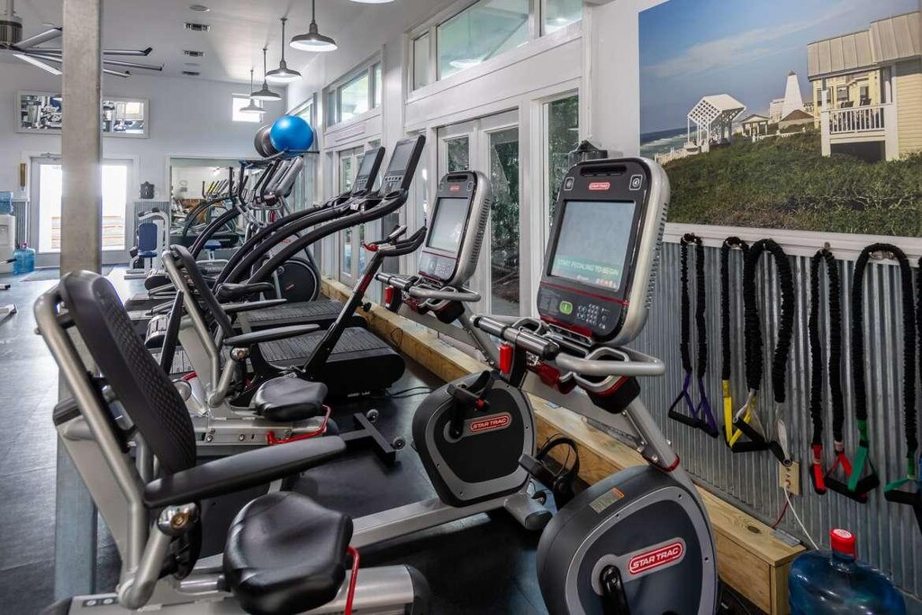Access to the Seaside Fitness Center is included with your reservation. Only 3 minutes from the home.