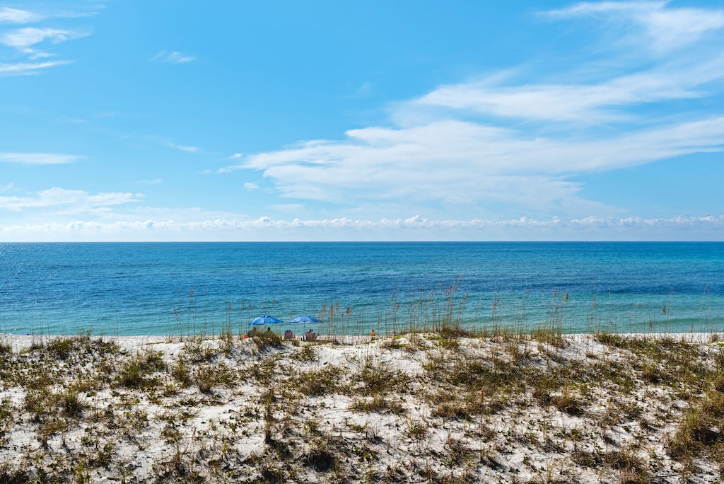 Gorgeous beach views