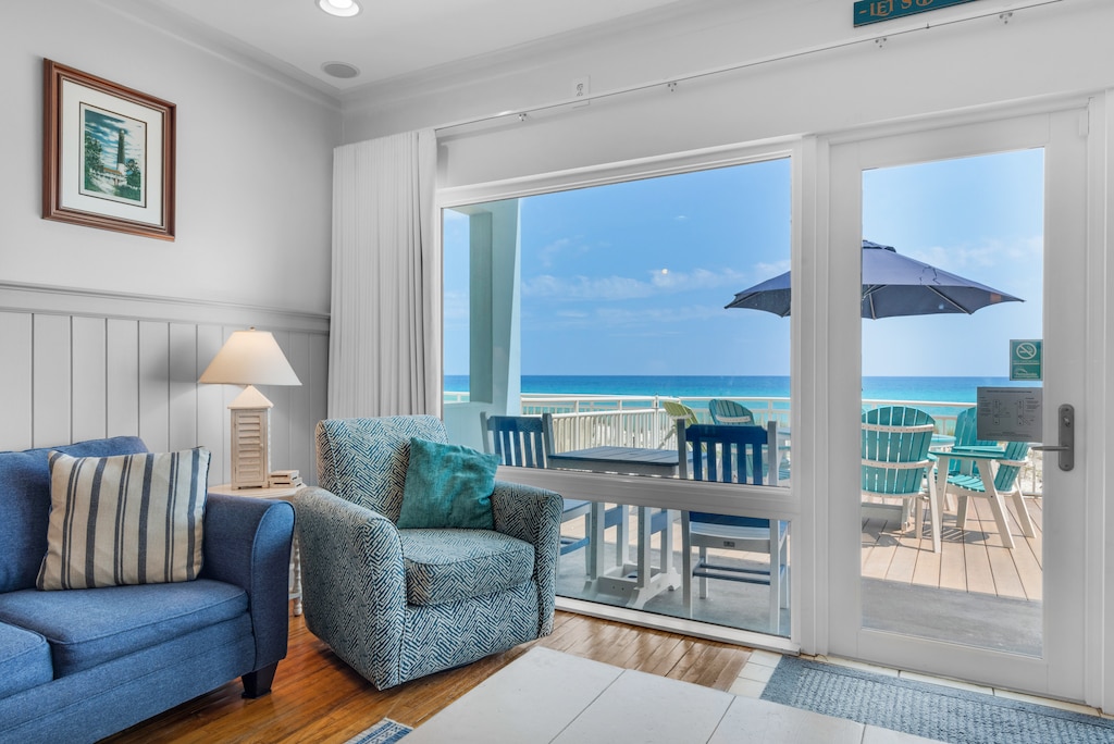 Living room with amazing views