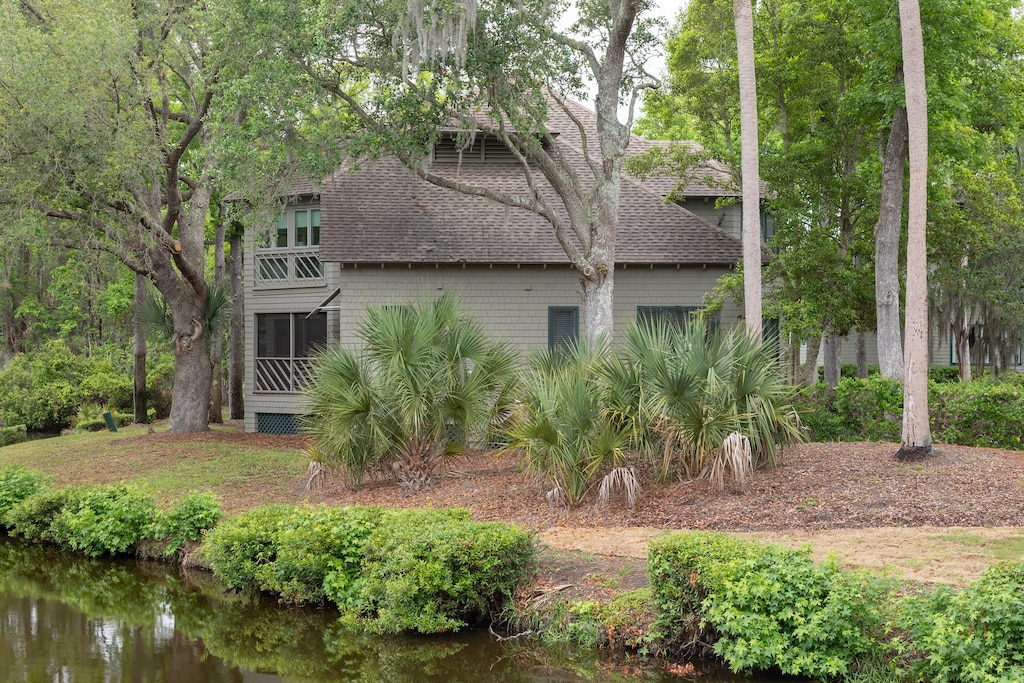 Back Exterior of Villa