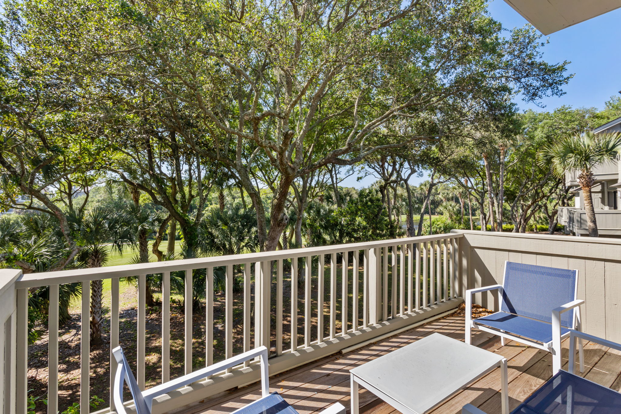 Deck Overlooking the Golf Course