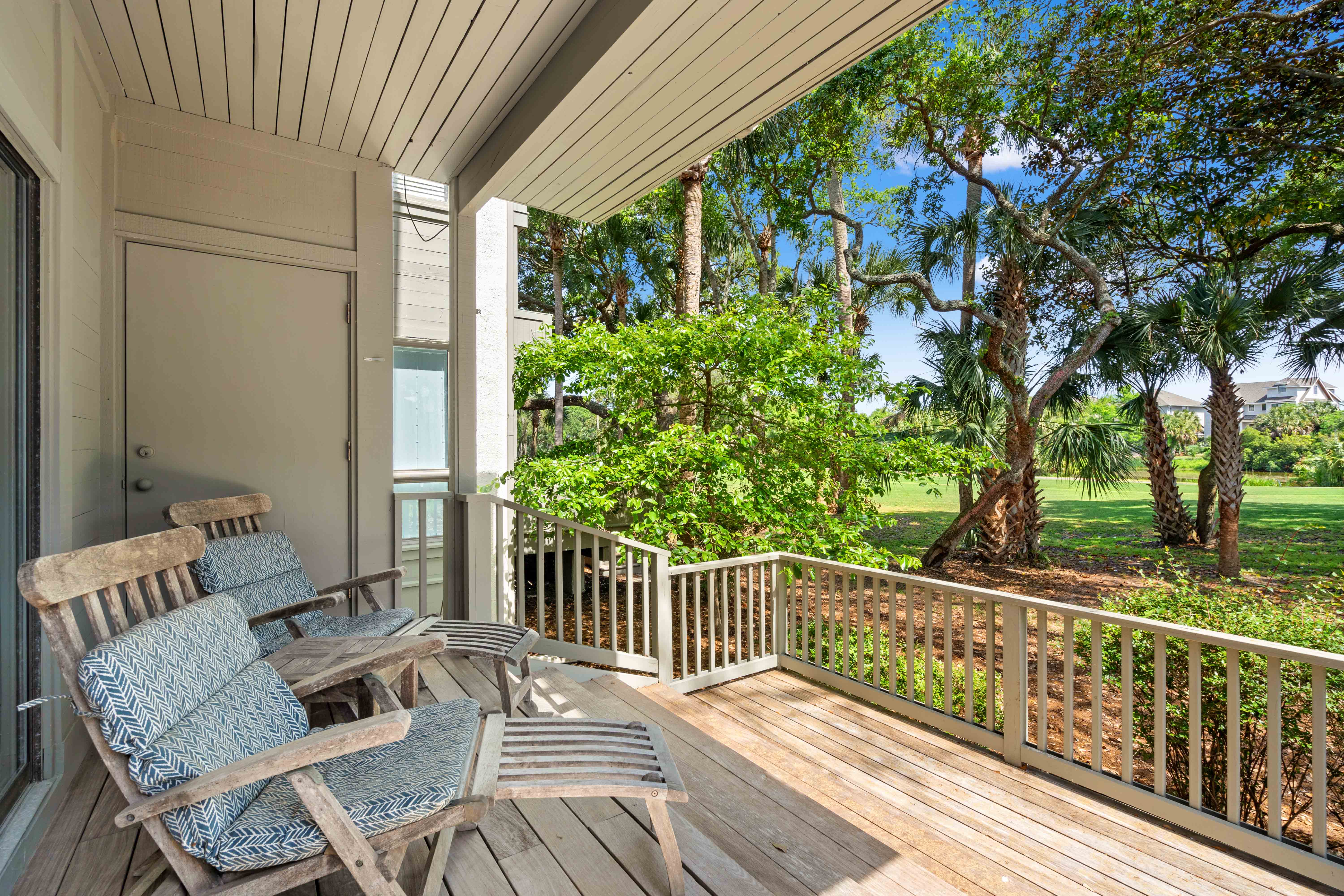 Back Deck Overlooking the Turtle Point Golf Course