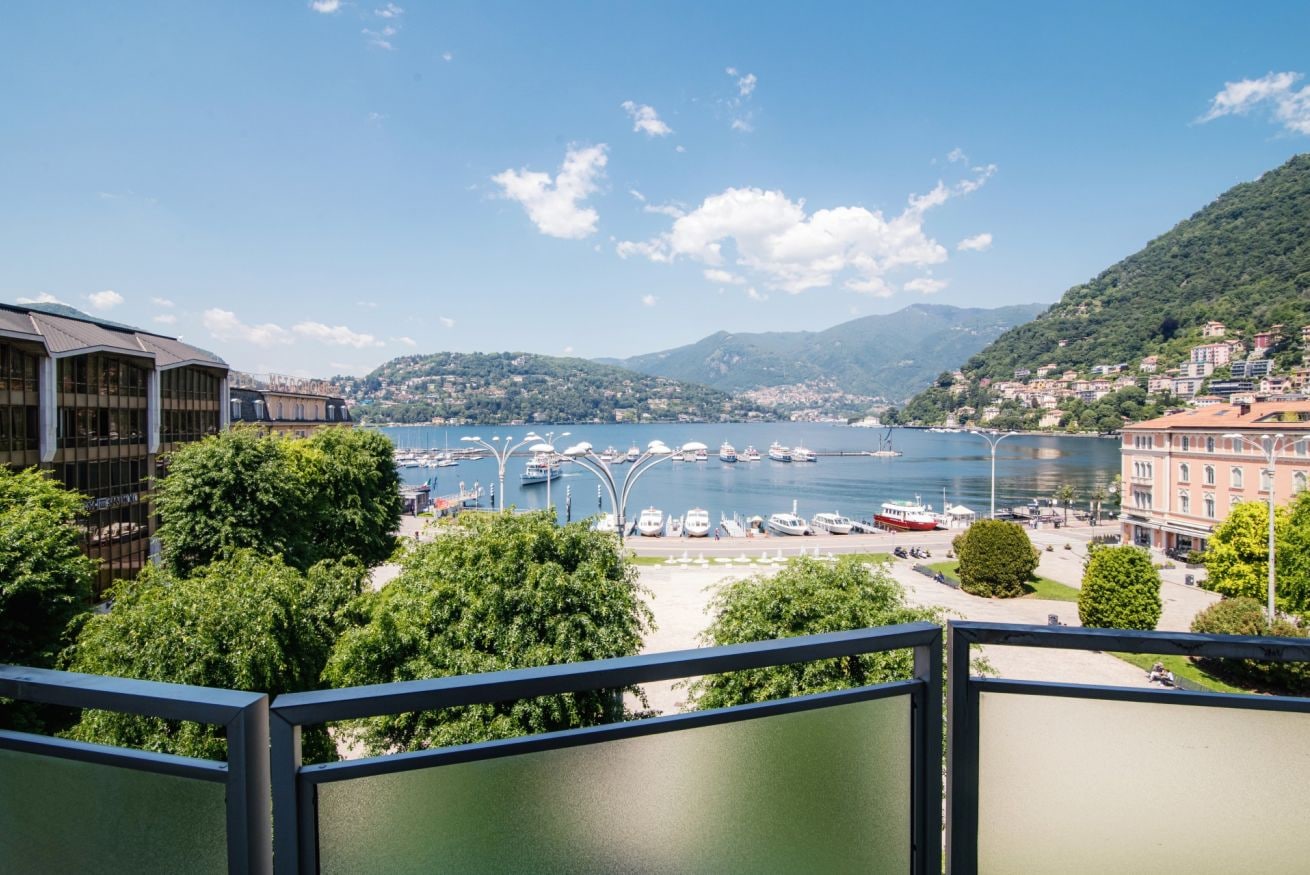 Property Image 1 - Venetian-styled Home Overlooking Piazza Cavour with Lake View	