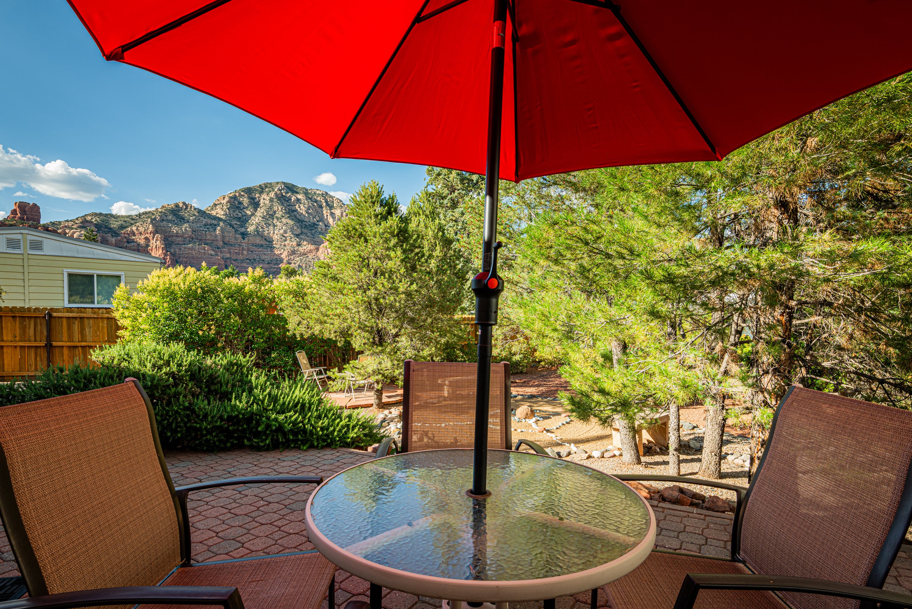 Take in the Fresh Air and Stunning Red Rock Views