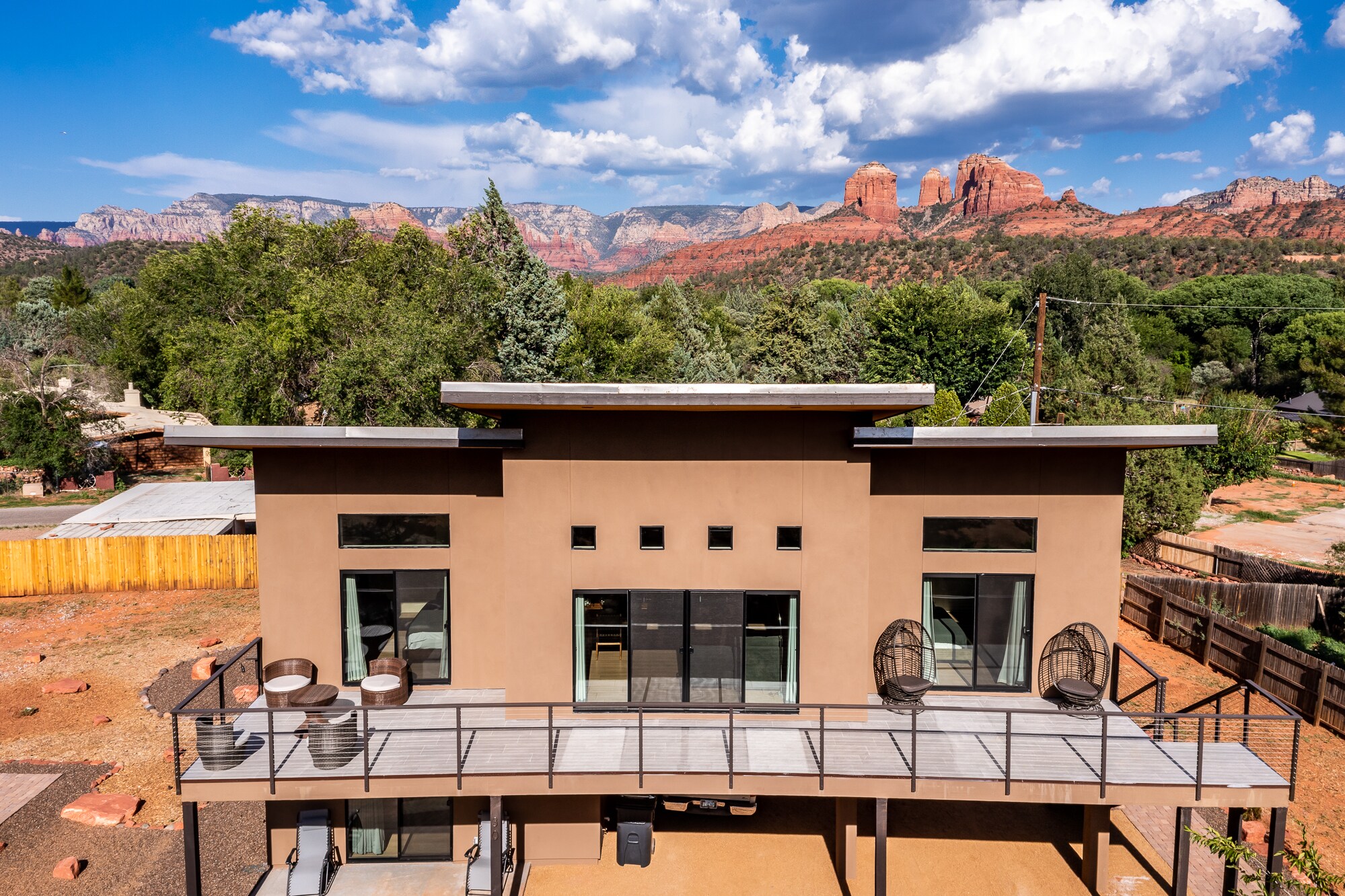 Surrounded by Sedona Rock Formations