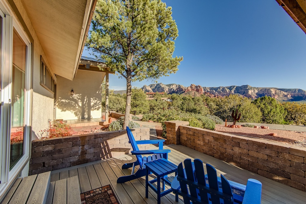 Relax and Escape with the Patio and Views off of the Master Bedroom