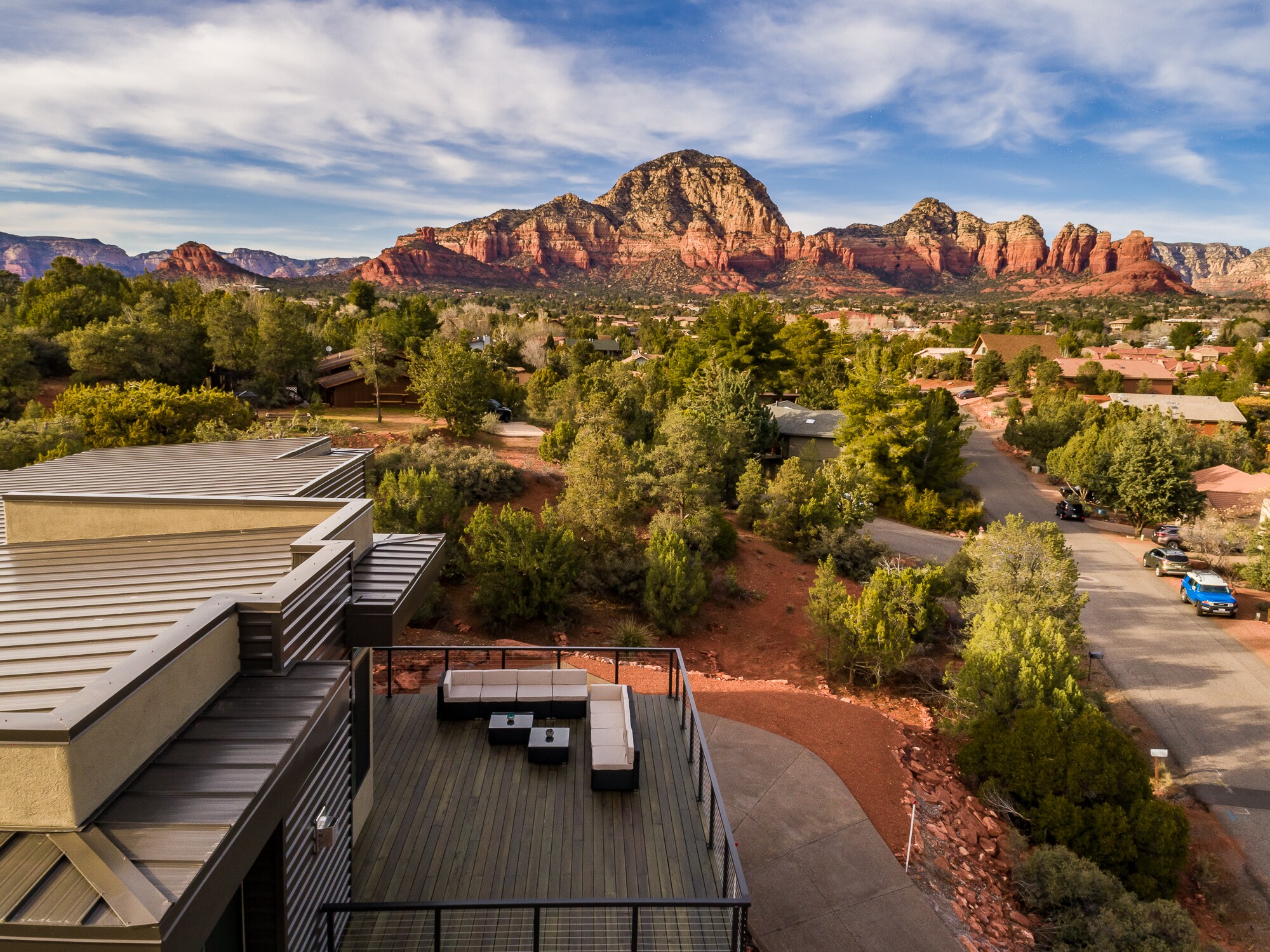 Newly Constructed 2,580 Sq. Ft. Luxury Home Embraced by Sedona Red Rocks