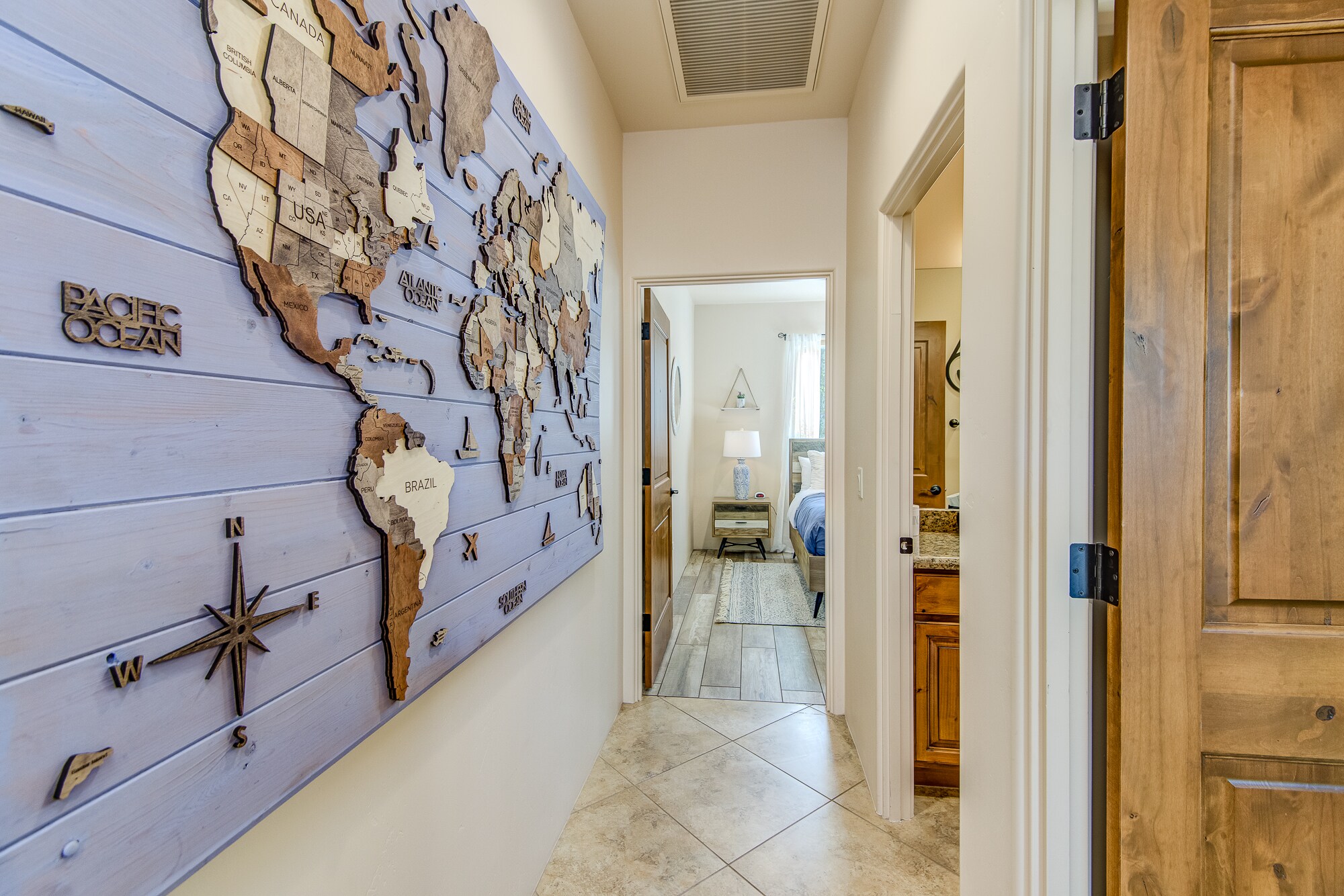 Hallway to the Bedrooms