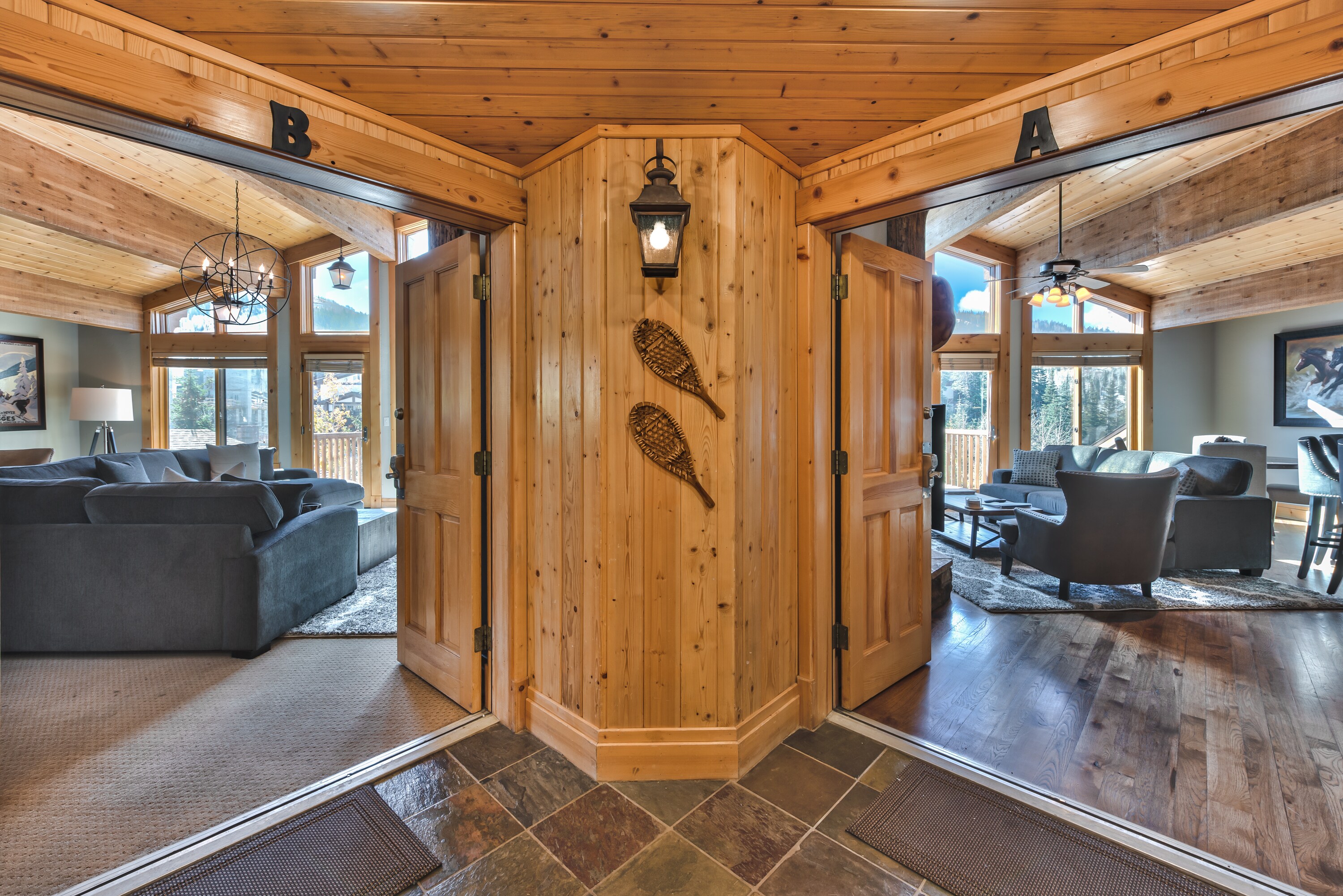 Shared Hallway and Entrance into 408 Penthouse (Units A & B)