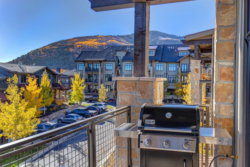 Private Balcony with BBQ Grill