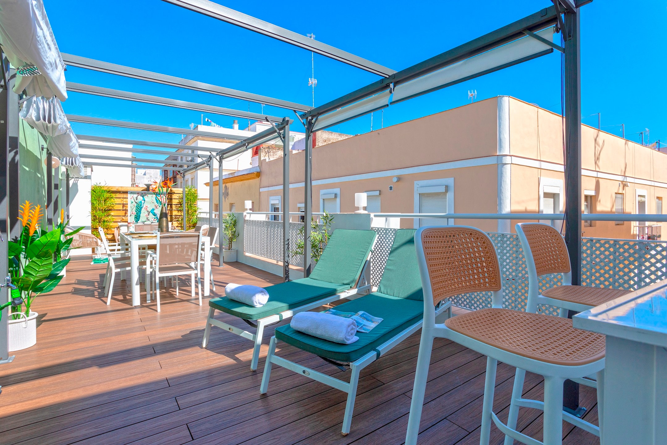 Property Image 1 - Great penthouse in cadiz. Mercado Central Terrace