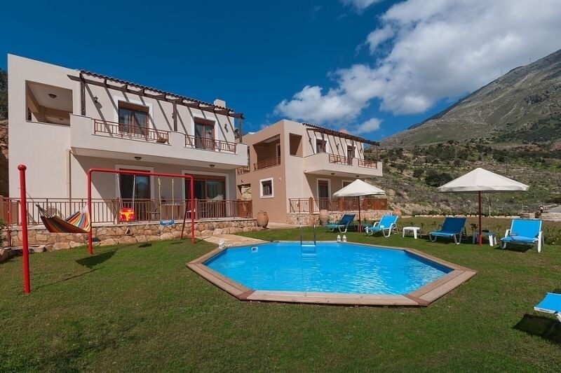Property Image 1 - Triopetra Luxury Villas Fournou Lago Two-Bedroom Villa With Private Pool | Nikos