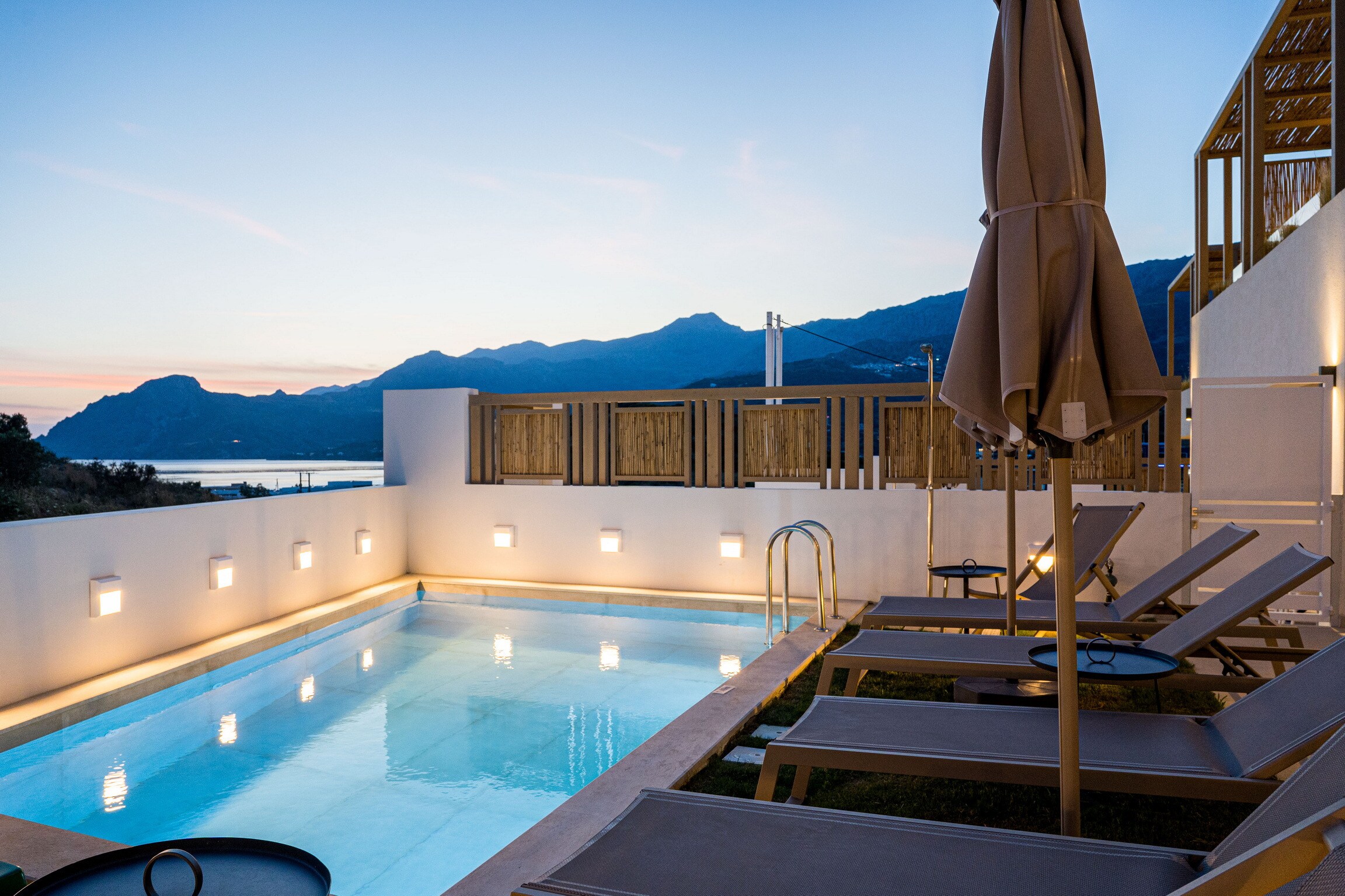 Corallia villa 3, with pool in Plakias resort