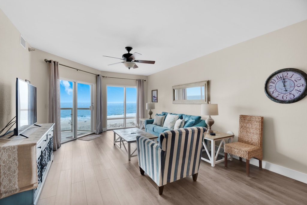 Living room with a great view