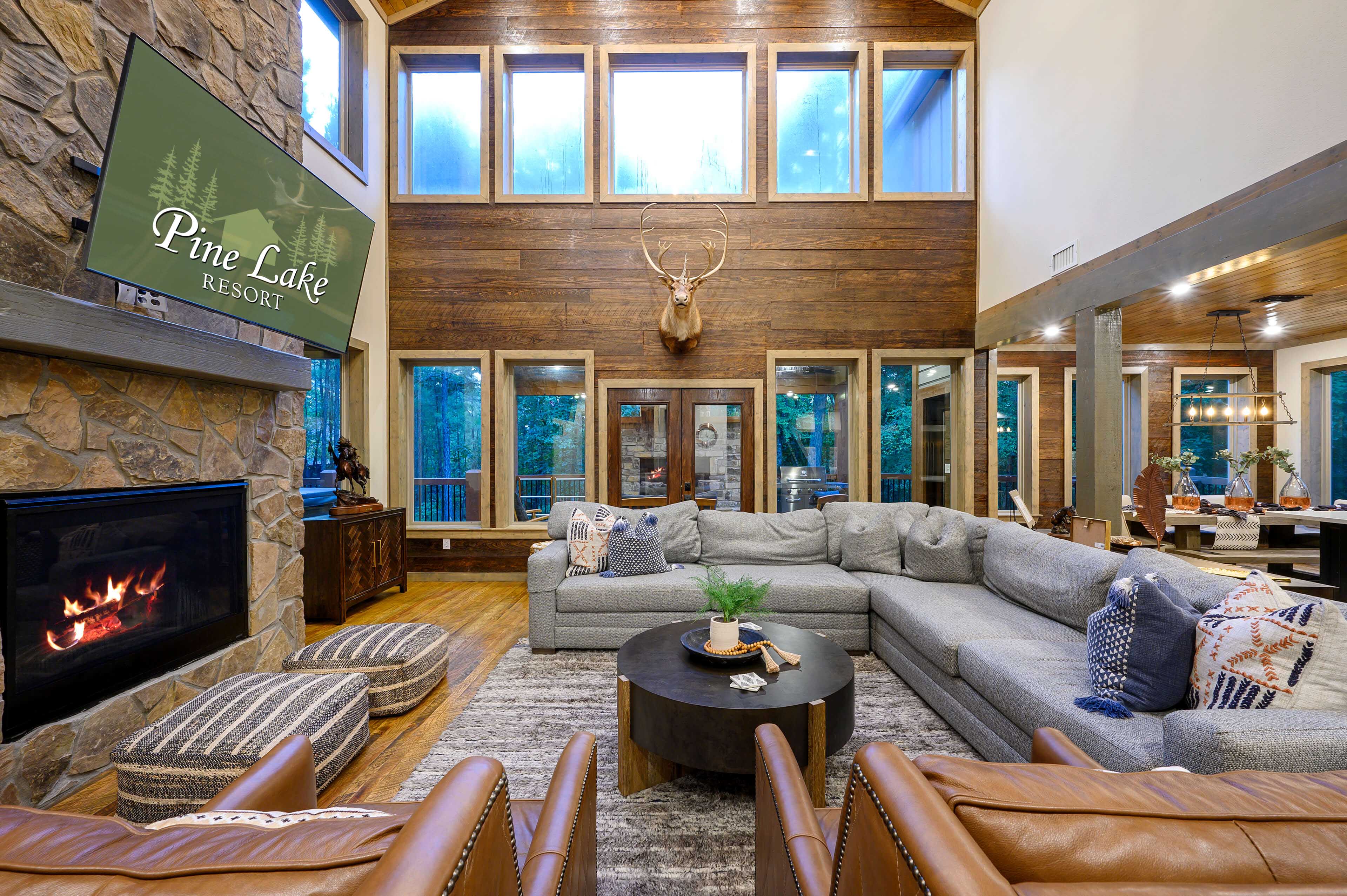 Copper Leaf Lodge Home Rental in Broken Bow