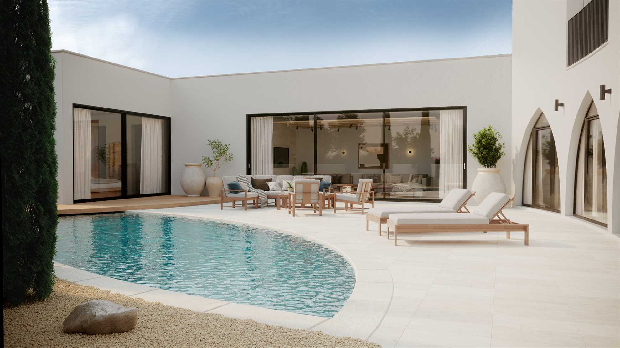 Property Image 2 - Luxury Villa Lush with Heated Pool