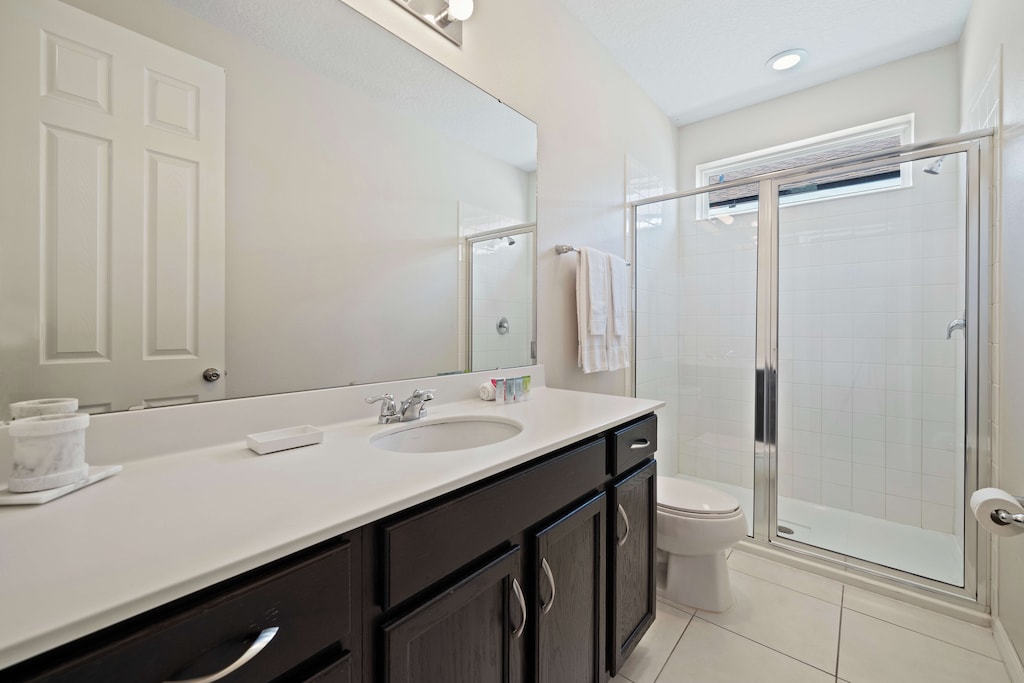 Bathroom 2 with a walk-in shower