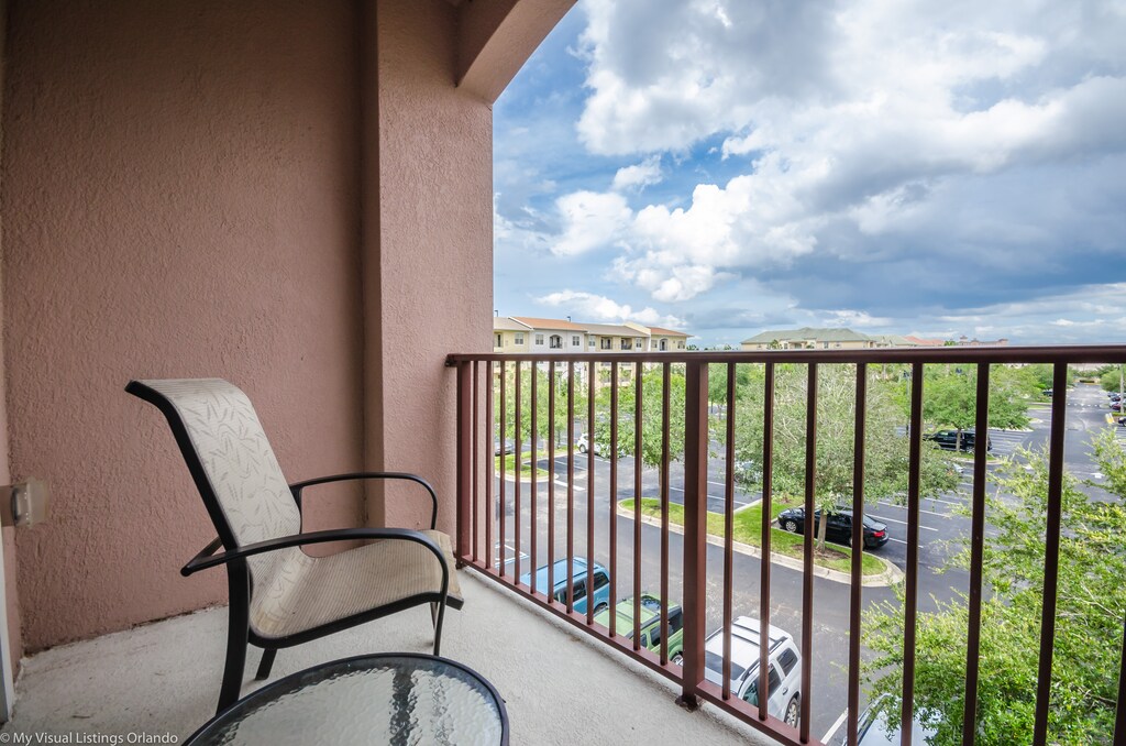 Step outside to your personal oasis on our charming private balcony.