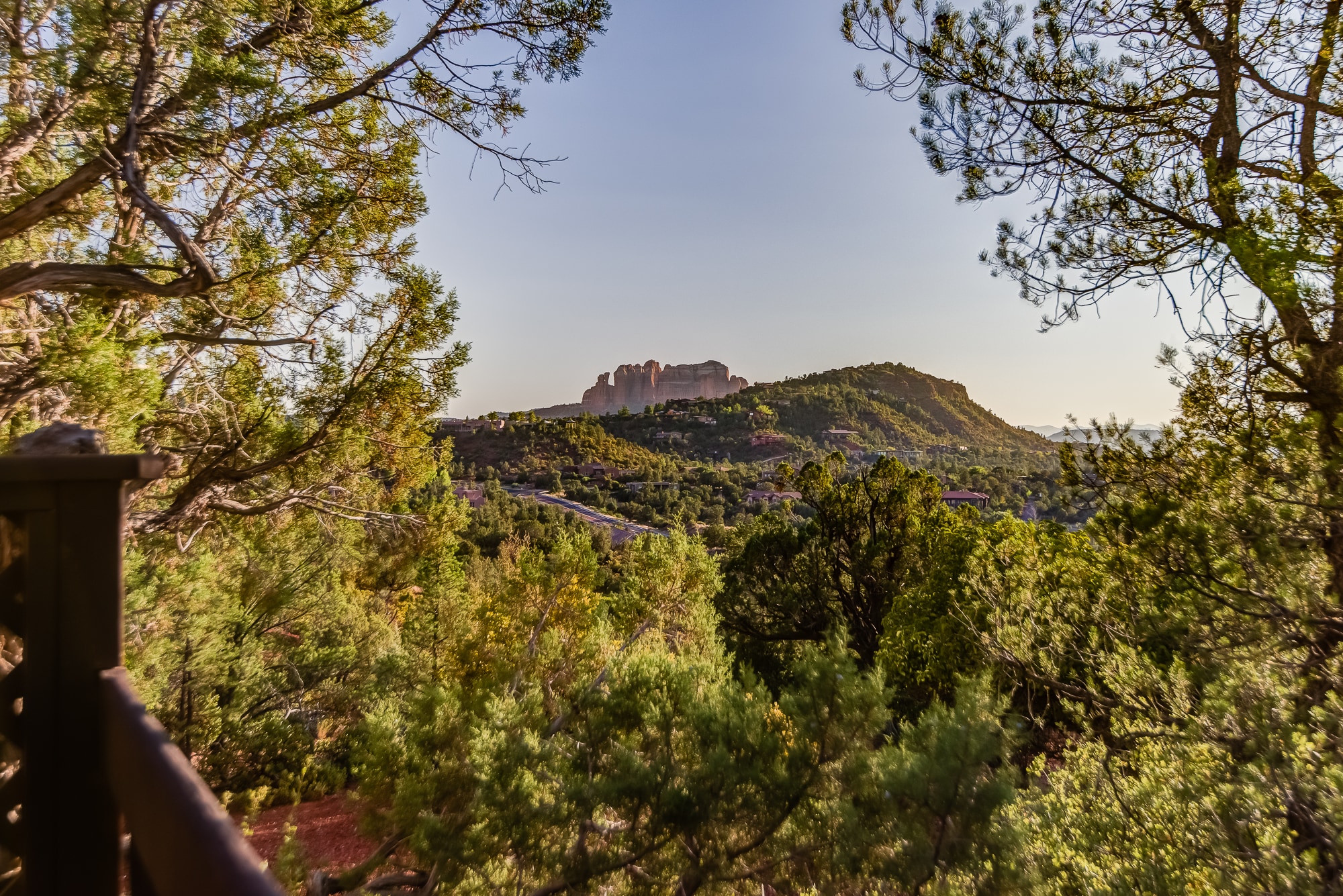 Views from Red Rock Bliss of the expansive wilderness