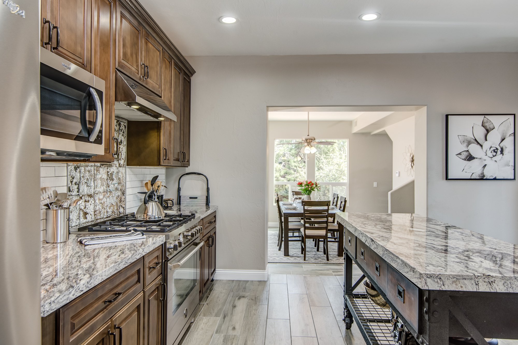 Fully Equipped and Features Plenty of Gorgeous Stone Counters