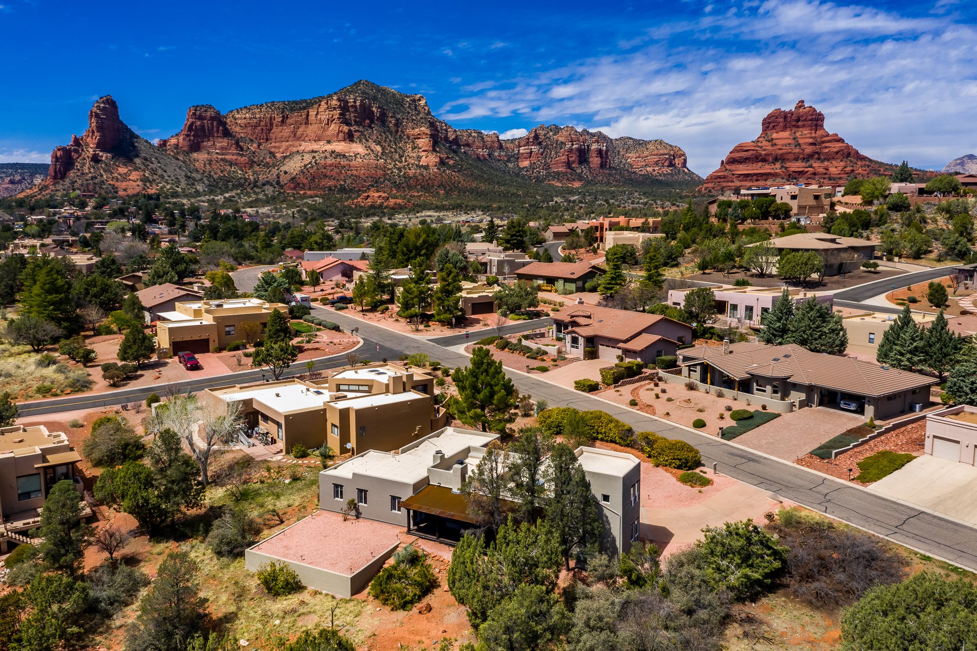 Surrounded by Red Rocks in the Village of Oak Creek