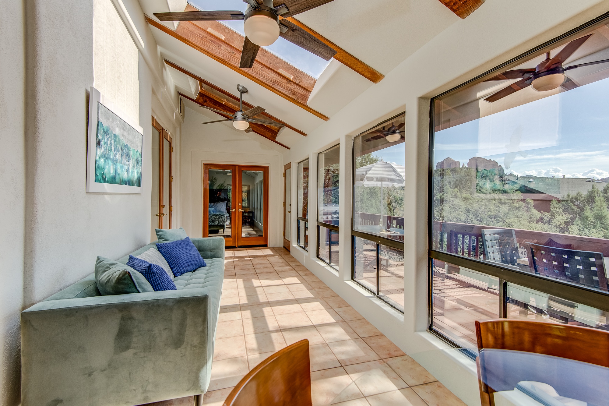 Fantastic Arizona Room and Deck with Stunning Views!