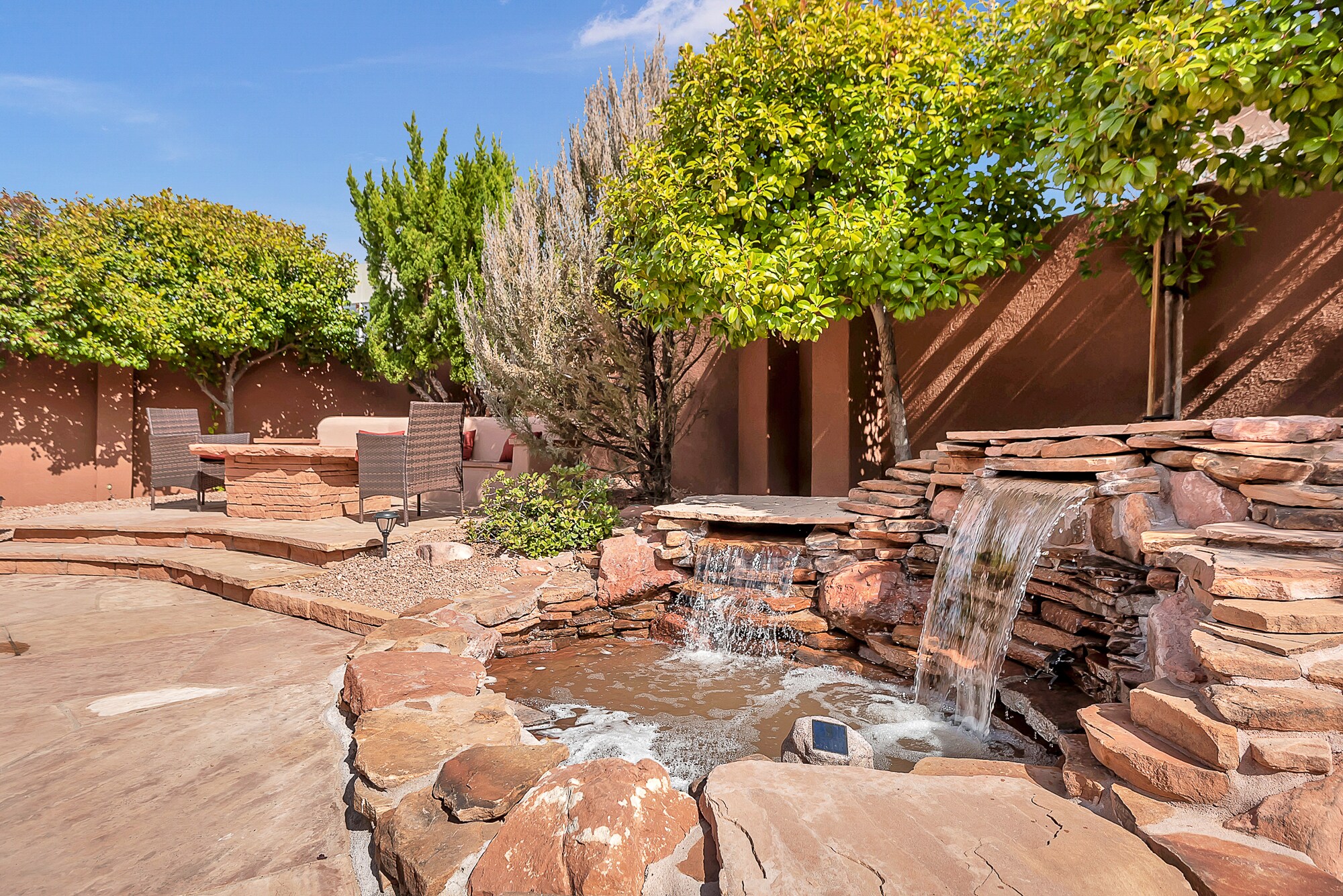 Backyard Water Feature - Soothing for the Soul