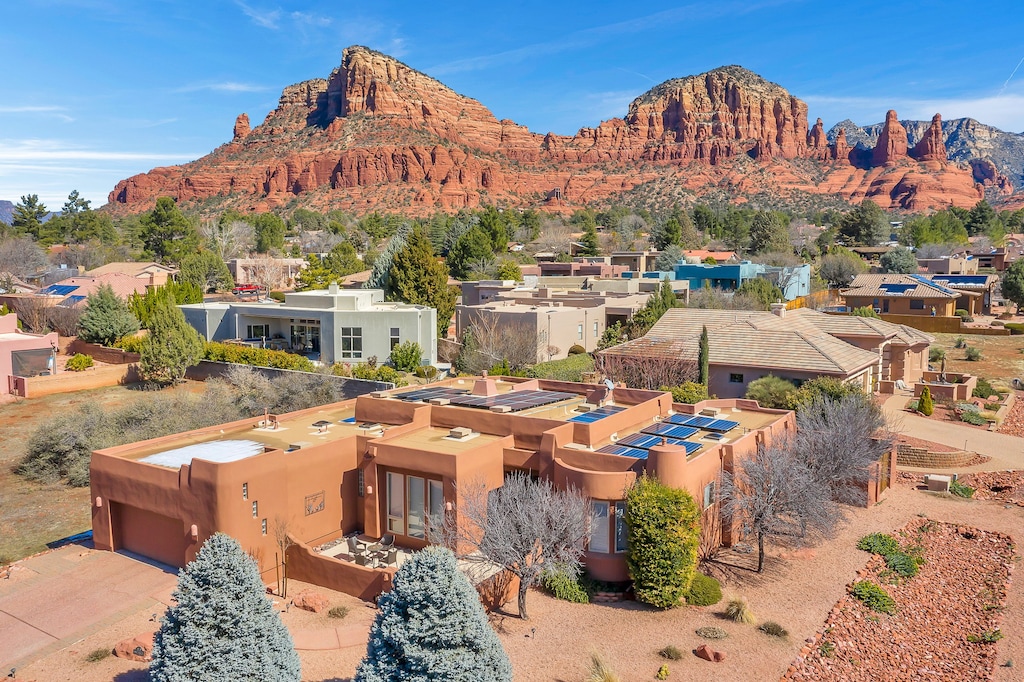 Quiet Neighborhood with a Fabulous Red Rock Vista Backdrop
