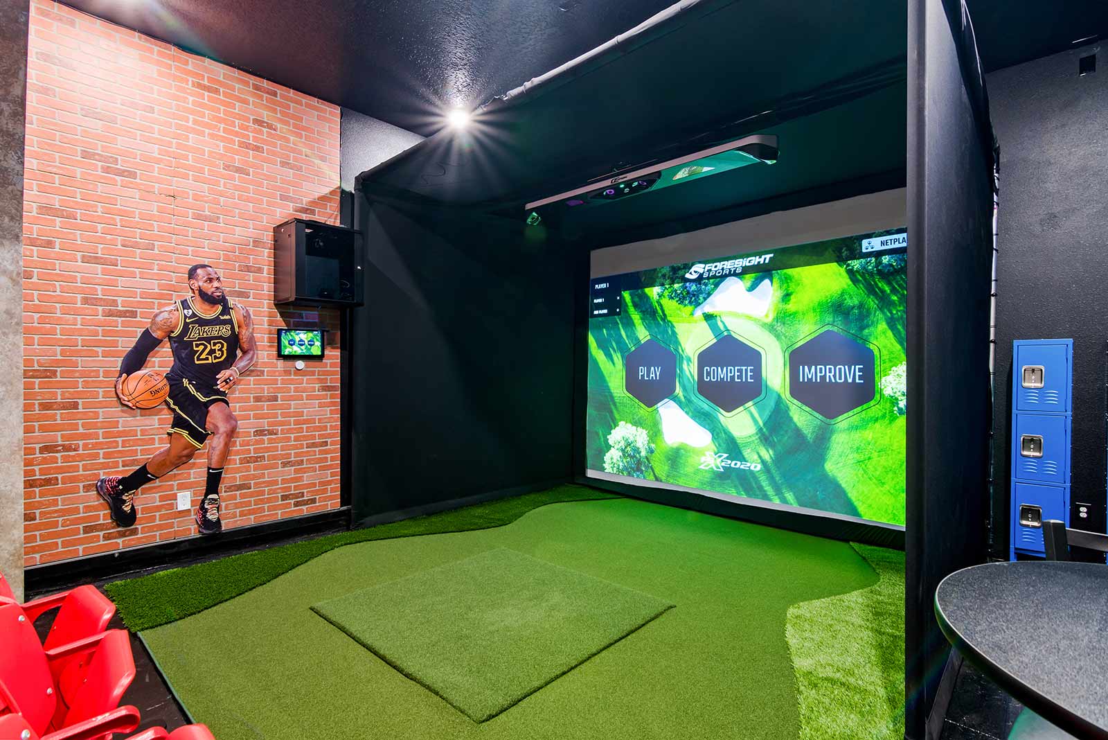 Sports Simulator Room