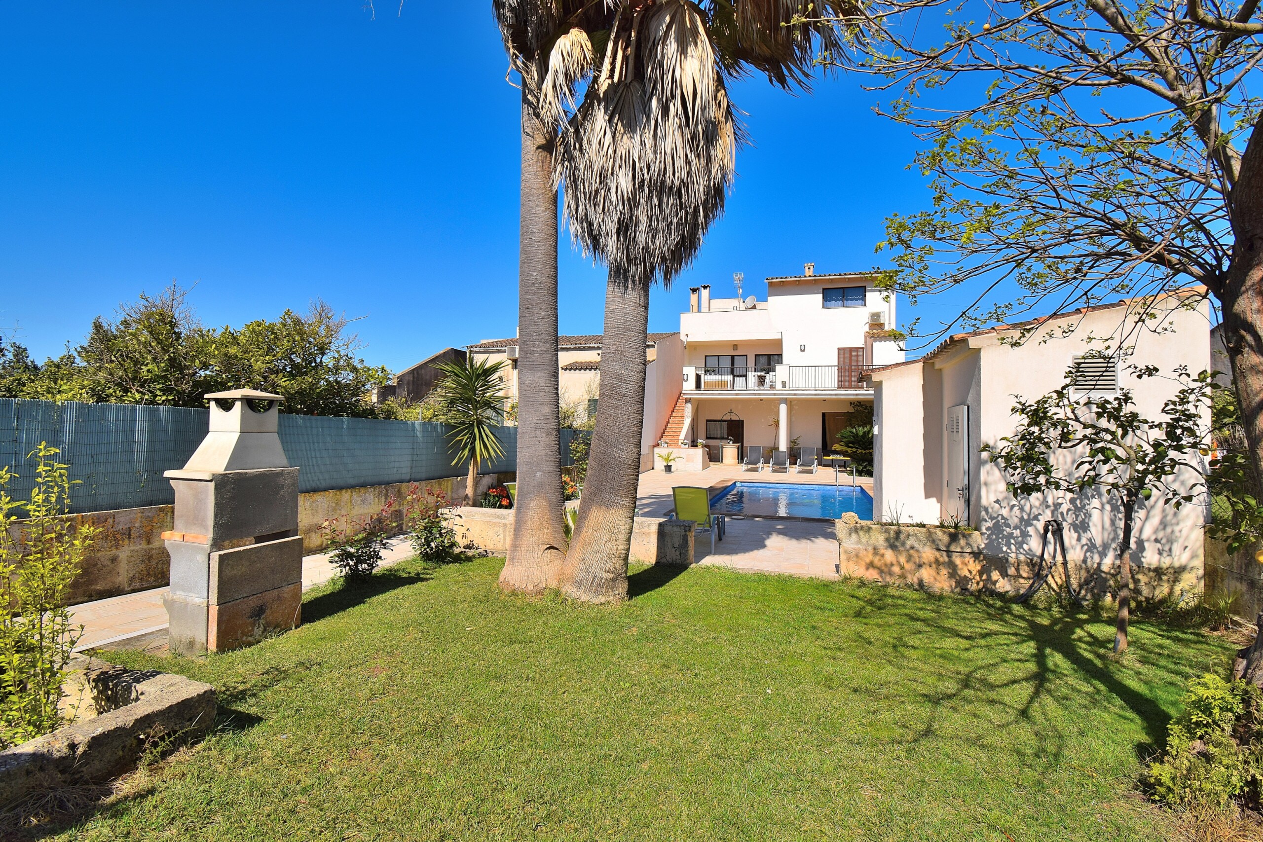 Holiday home, garden, Majorca, holidays, sunshine