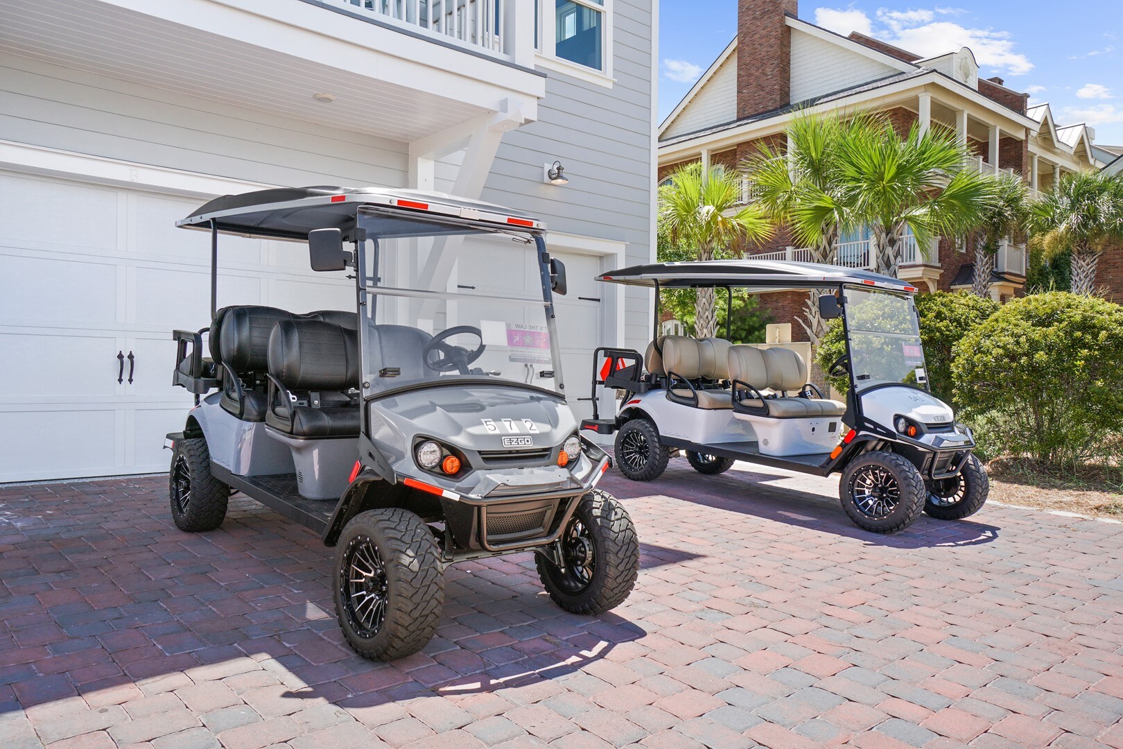 Golf Carts Included with Your Rental