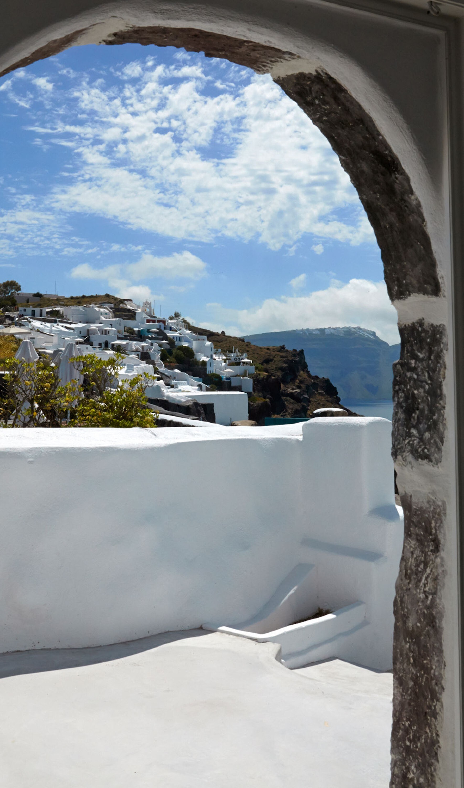 Windmill Maisonette | Caldera View-Outdoor Hot Tub