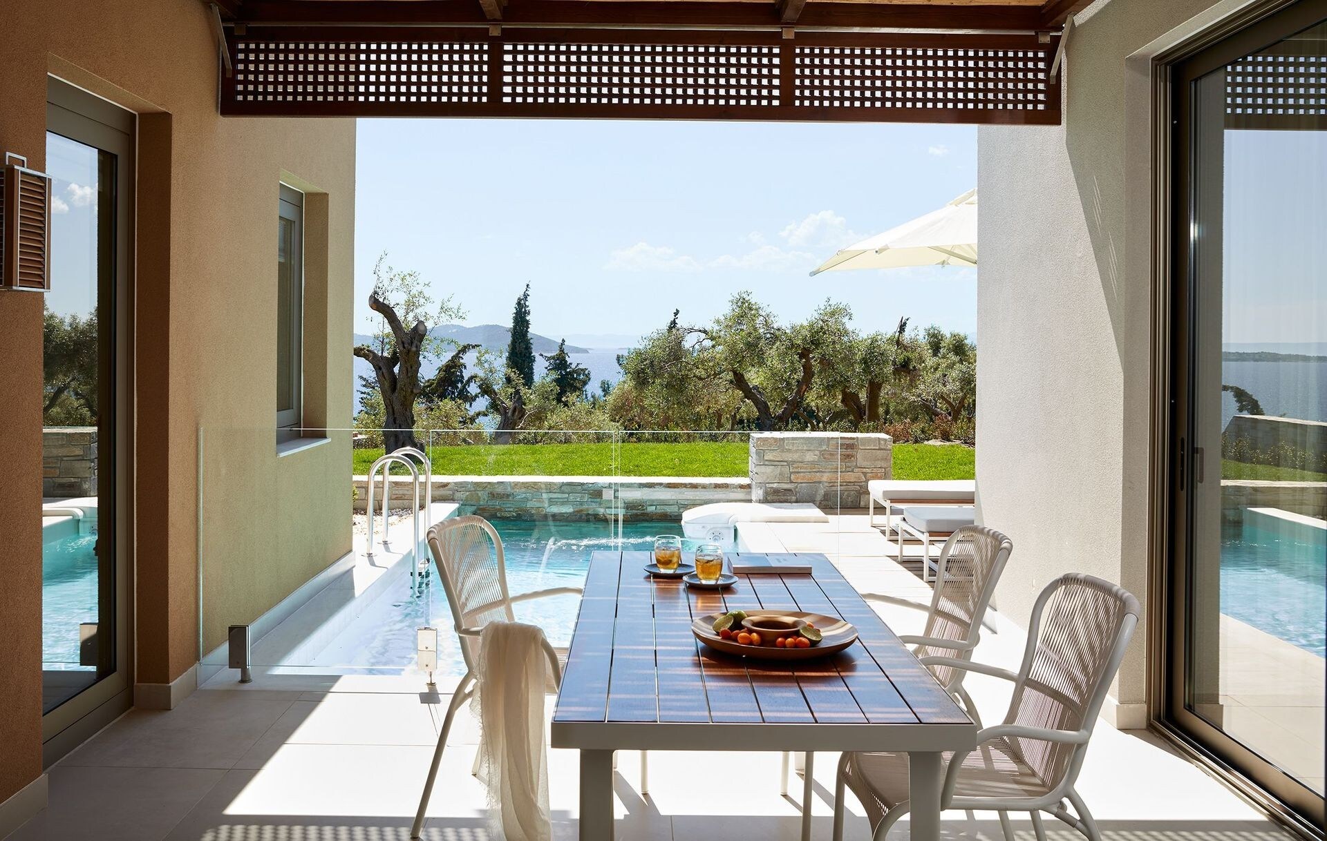 Property Image 1 - Eagles Villas Halkidiki Ocean One Bedroom Pool Villa  with Private Garden