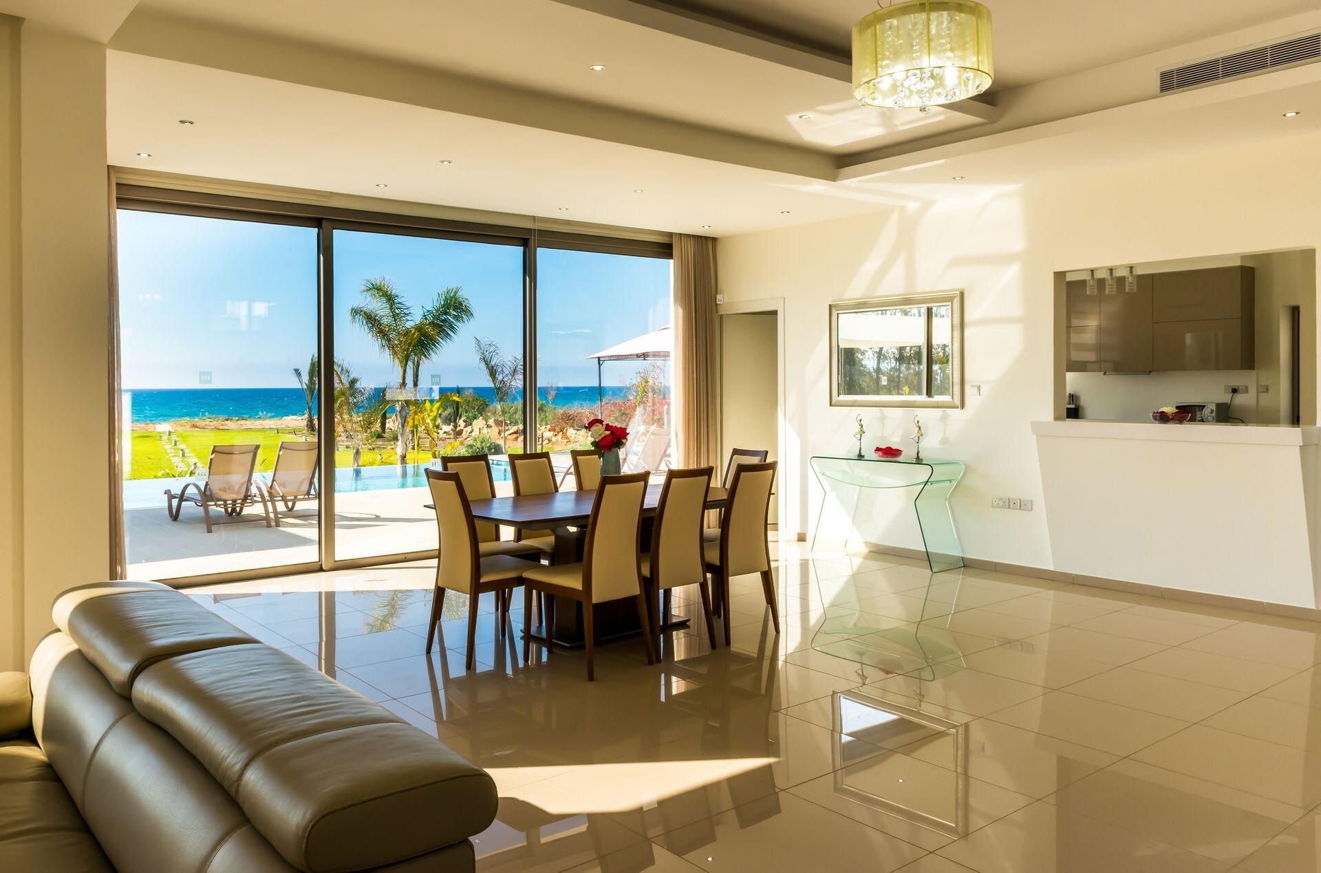 Property Image 2 - Eastmed Villas Paphos Limni Beach Villa | Beachfront Four Bedroom Luxury Villa