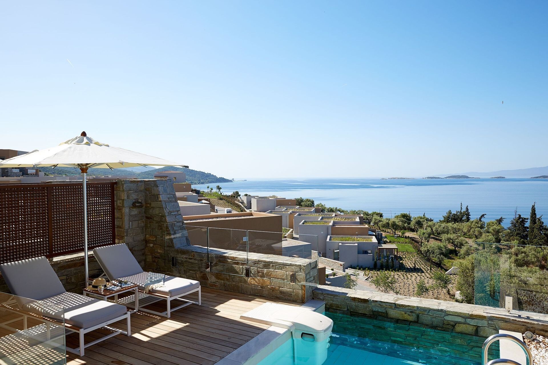 Property Image 1 - Eagles Villas Halkidiki Ocean One Bedroom Pool Villa