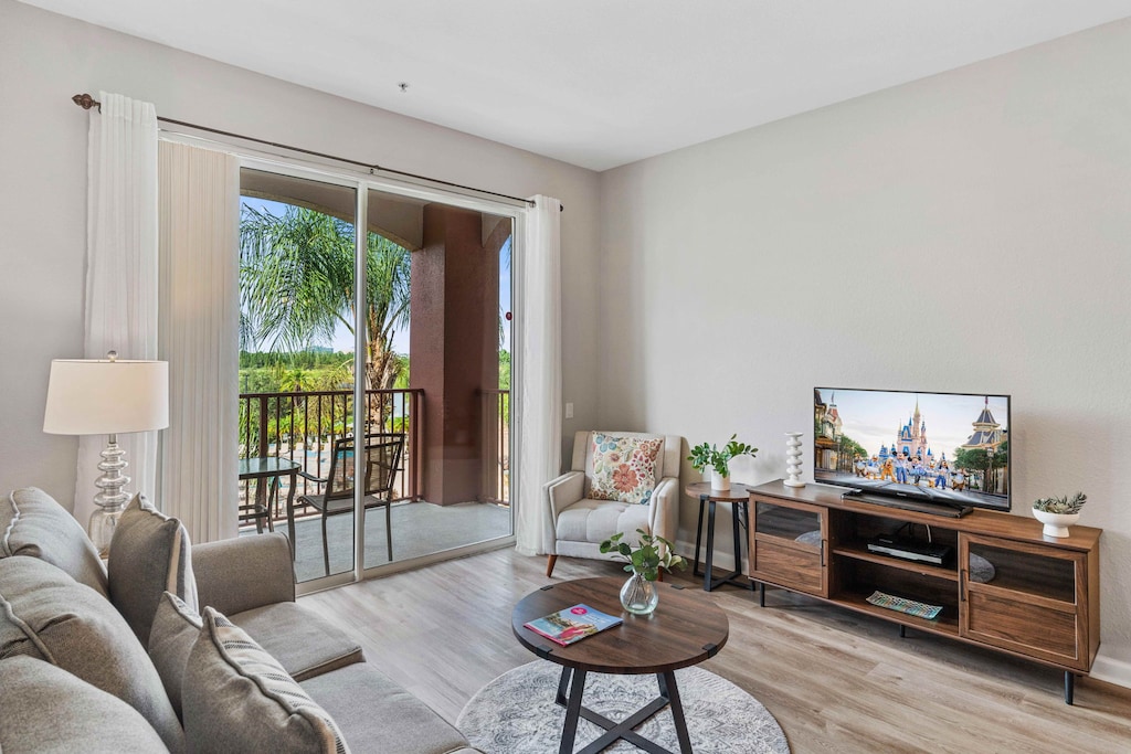 Chic Relaxation Zone: Imbibe in the stylish comfort of our living area, where modern design elements create an atmosphere of refined relaxation.