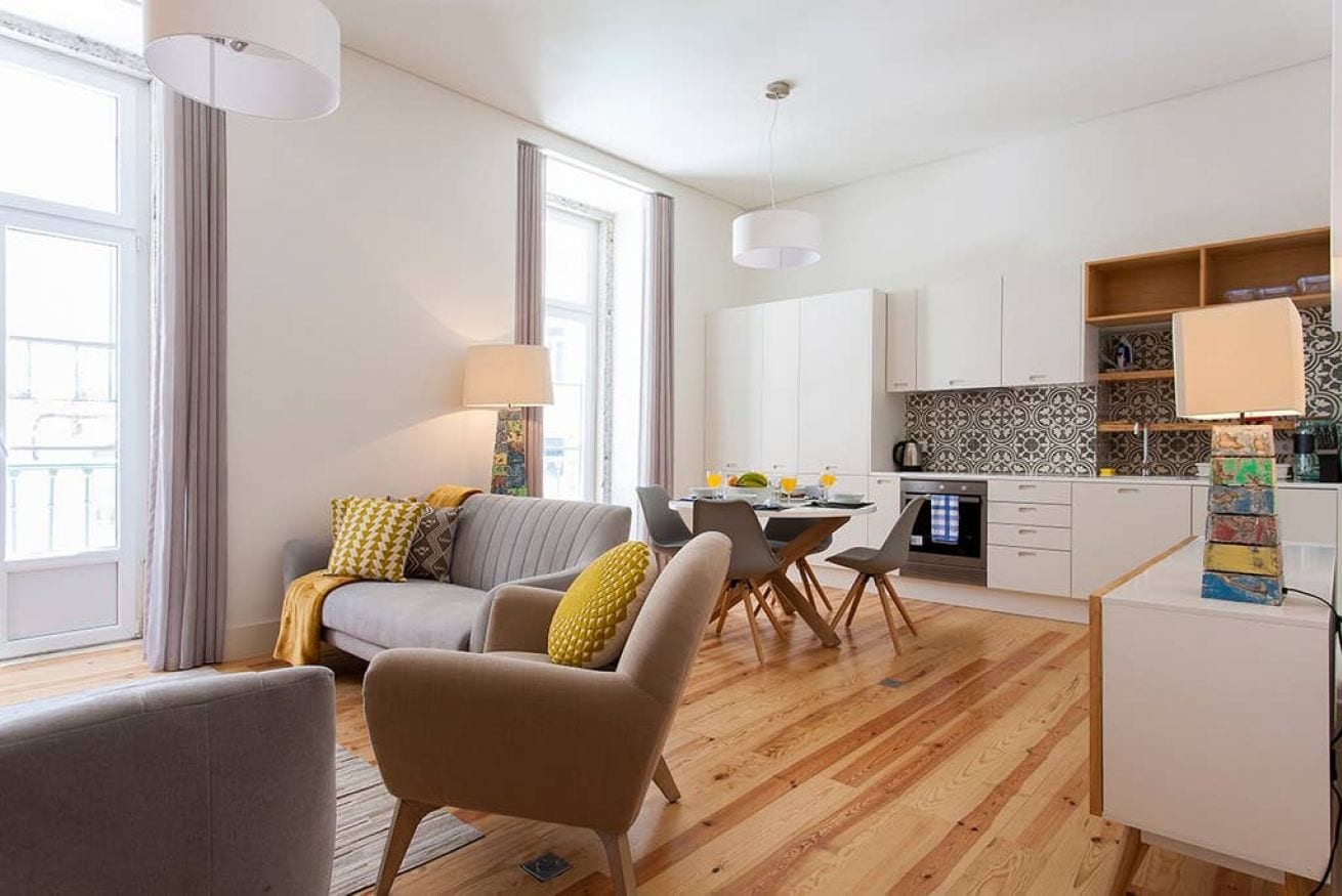 Property Image 1 - Fabulous & spacious 2-bed Apt in Baixa, downtown Lisbon