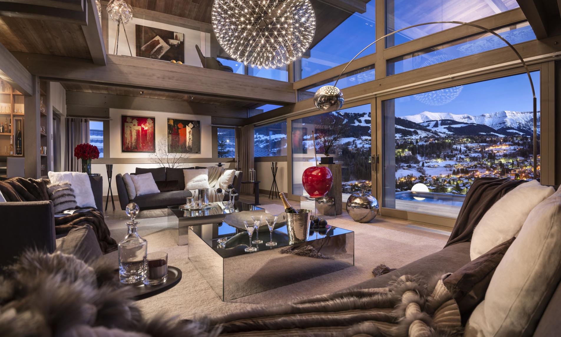 Property Image 2 - Bright 7 bedroom chalet in Megeve