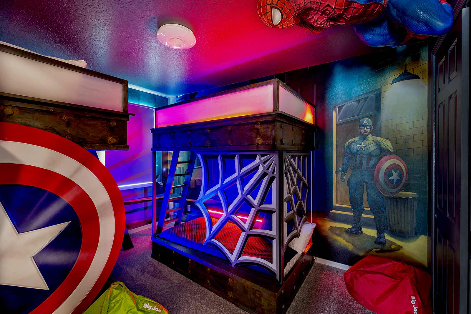 Superhero *Theme Room 1* on Second Floor