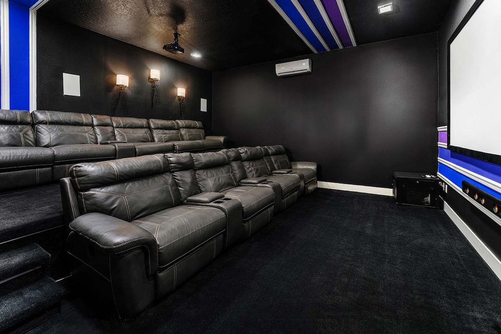 Private Movie Theater w/ Recliners