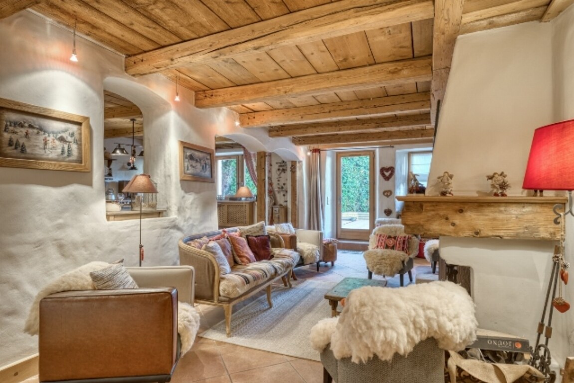 Property Image 2 - brilliant 6 bedroom chalet in Megeve with fireplace